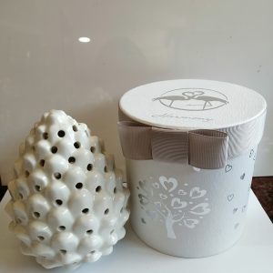 Bomboniera Led in ceramica